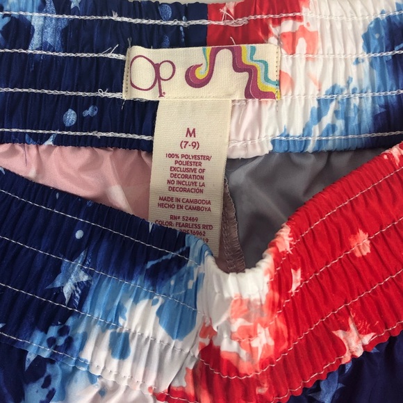 OP track running shorts junior (7-9) med patriotic - Picture 6 of 6